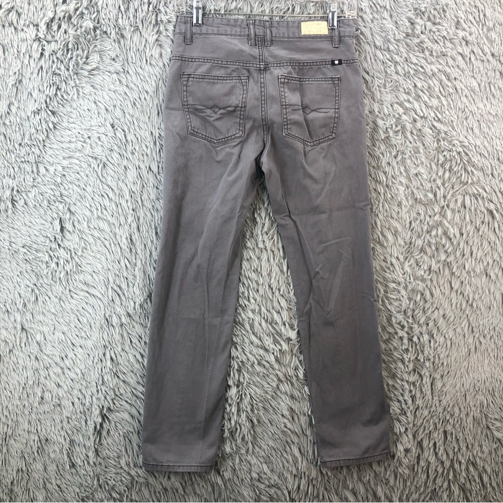 Lucky Brand Jeans Boys Size 14 Gray Straight Leg Pants Jeans
